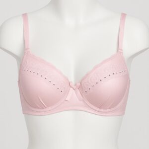 SILKSECRET PINK PETAL LACE BRA