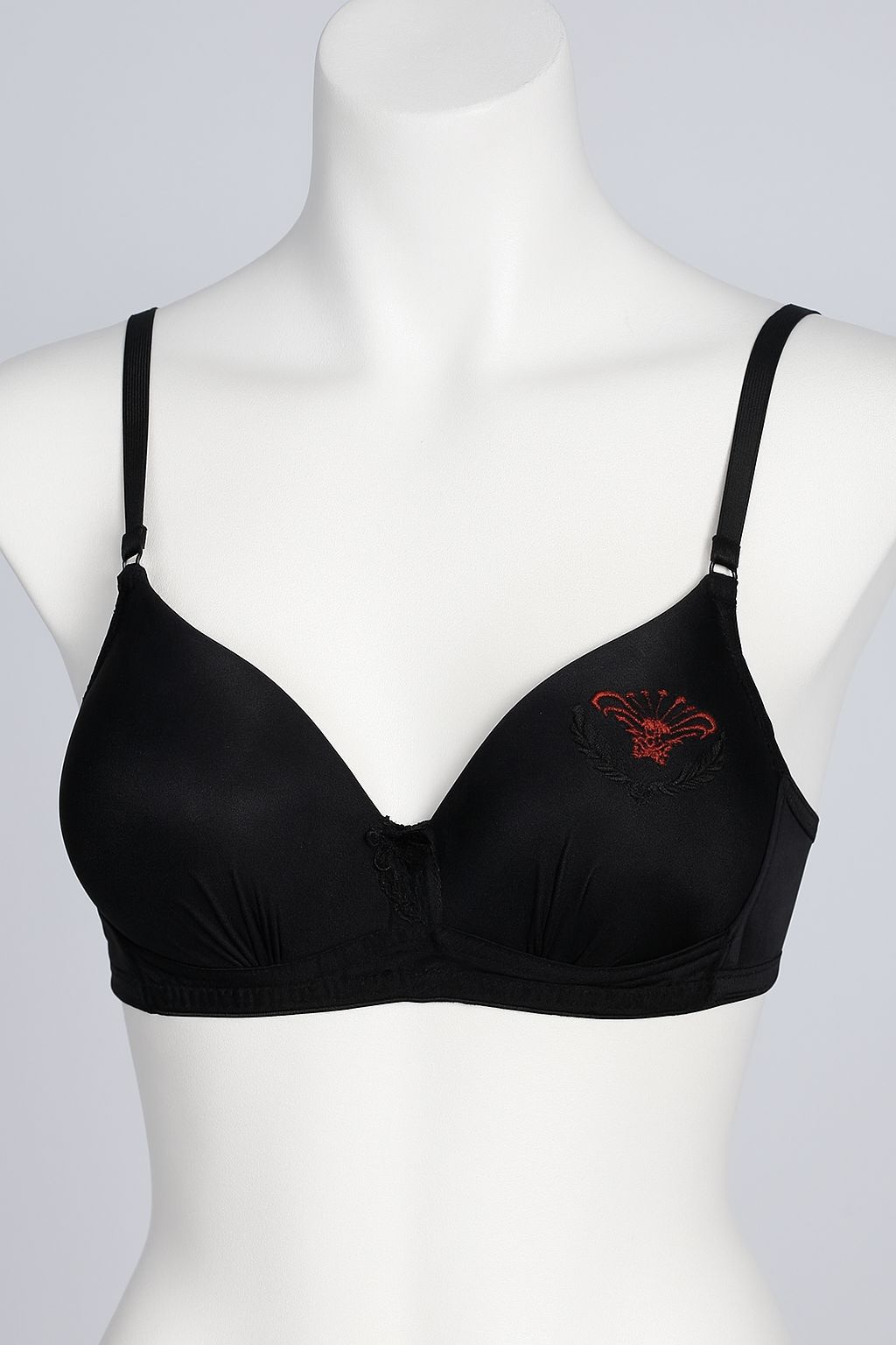 SILKSECRET BLACK PHEONIX BRA